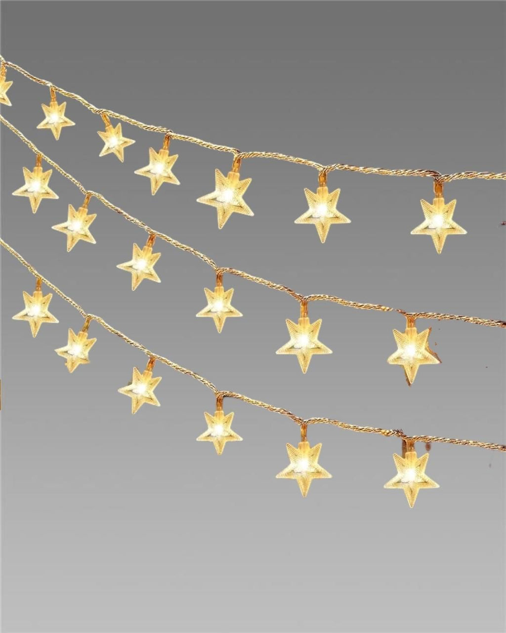 GlowStar™ Aesthetic LED Star String Lights