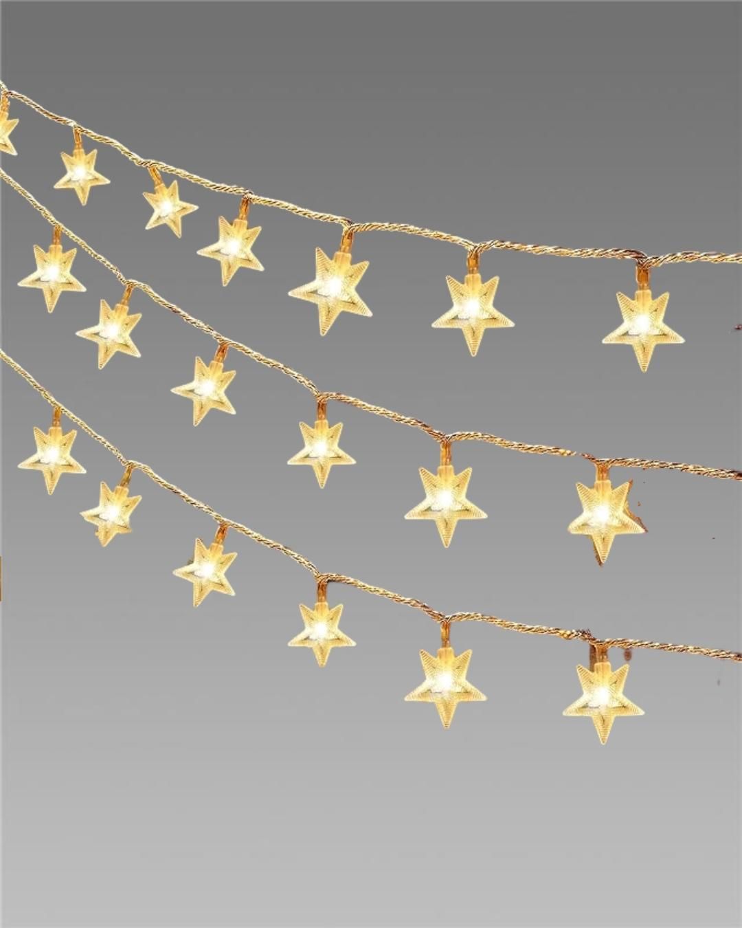 GlowStar™ Aesthetic LED Star String Lights