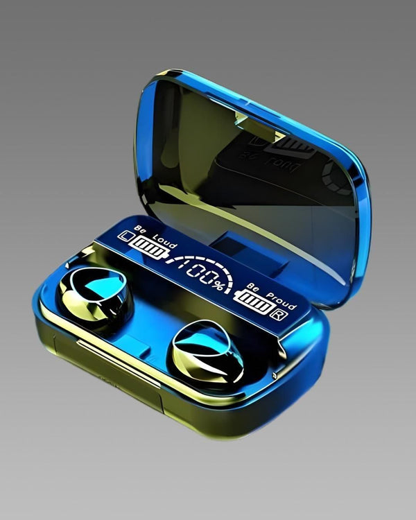 M10 TWS Bluetooth Earbuds with Touch Control & LED Display