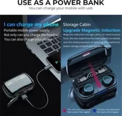 M10 TWS Bluetooth Earbuds with Touch Control & LED Display